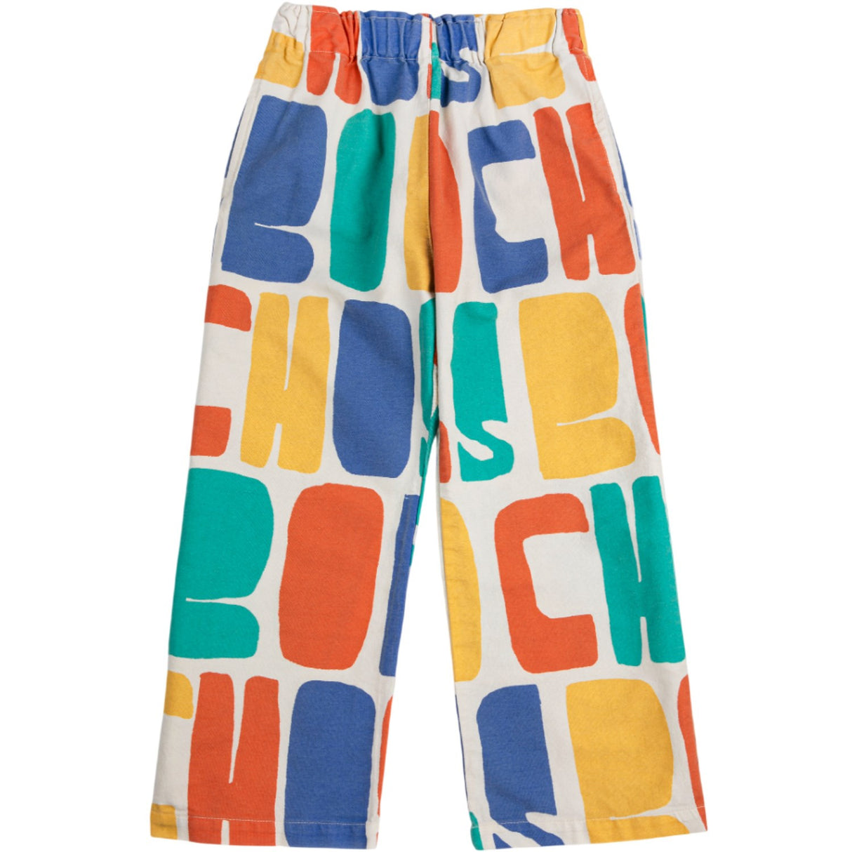 Bobo Choses Offwhite Bobo Choses Color All Over Woven Pants