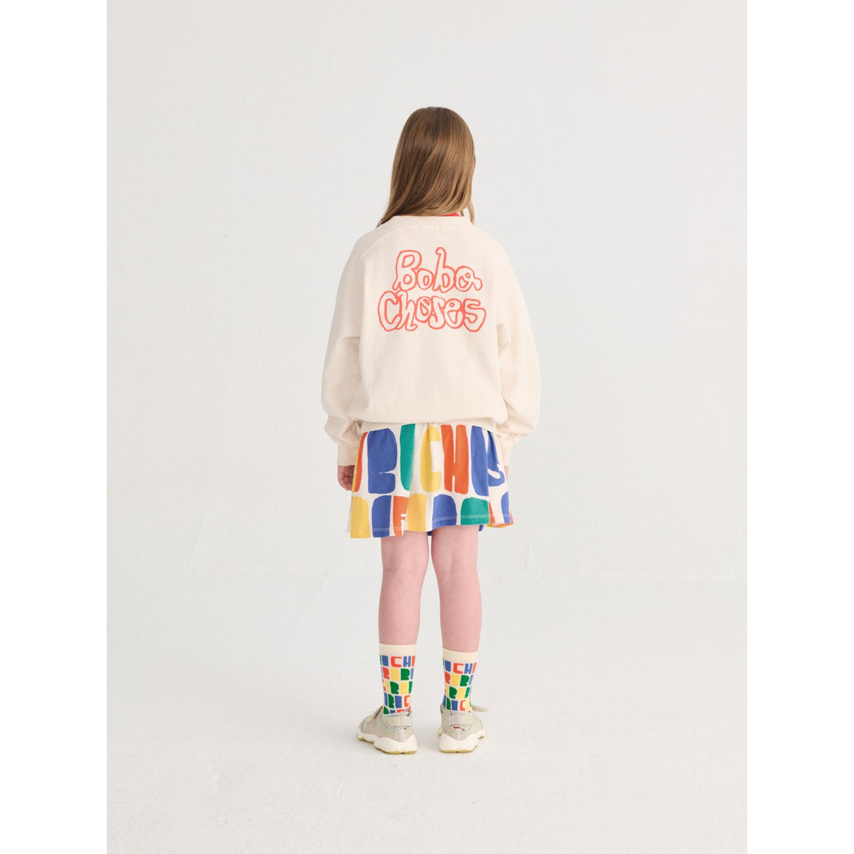 Bobo Choses Offwhite Bobo Choses Color All Over Skirt