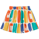 Bobo Choses Offwhite Bobo Choses Color All Over Skirt