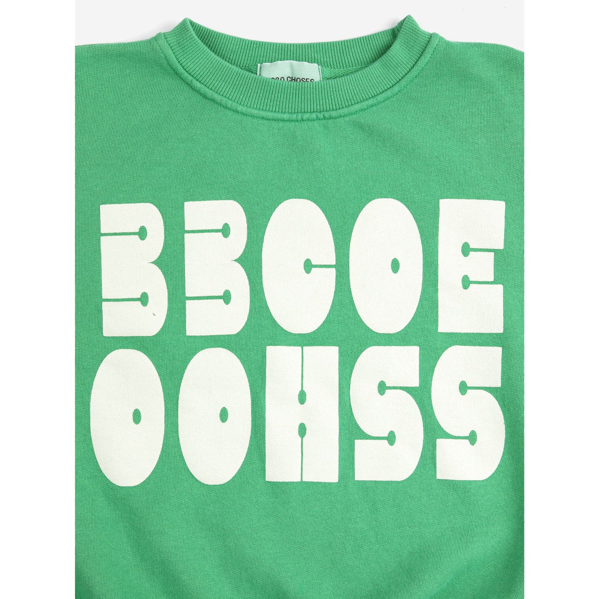 Bobo Choses Green Bobo Choses Modern Sweatshirt