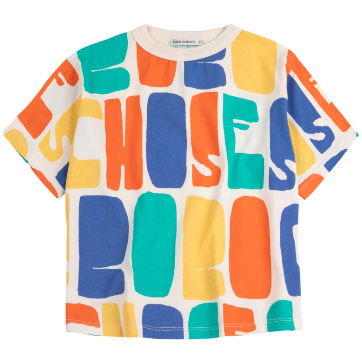 Bobo Choses Offwhite Bobo Choses Color All Over T-Shirt