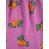 Bobo Choses Purple Tangerine All Over Ruffled Dress