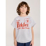 Bobo Choses Heather Grey Pickles The Dog Sleeveless Sweatshirt