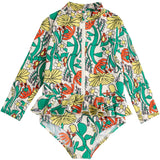 Bobo Choses Multicolor Color Herbalist All Over Swim Overall