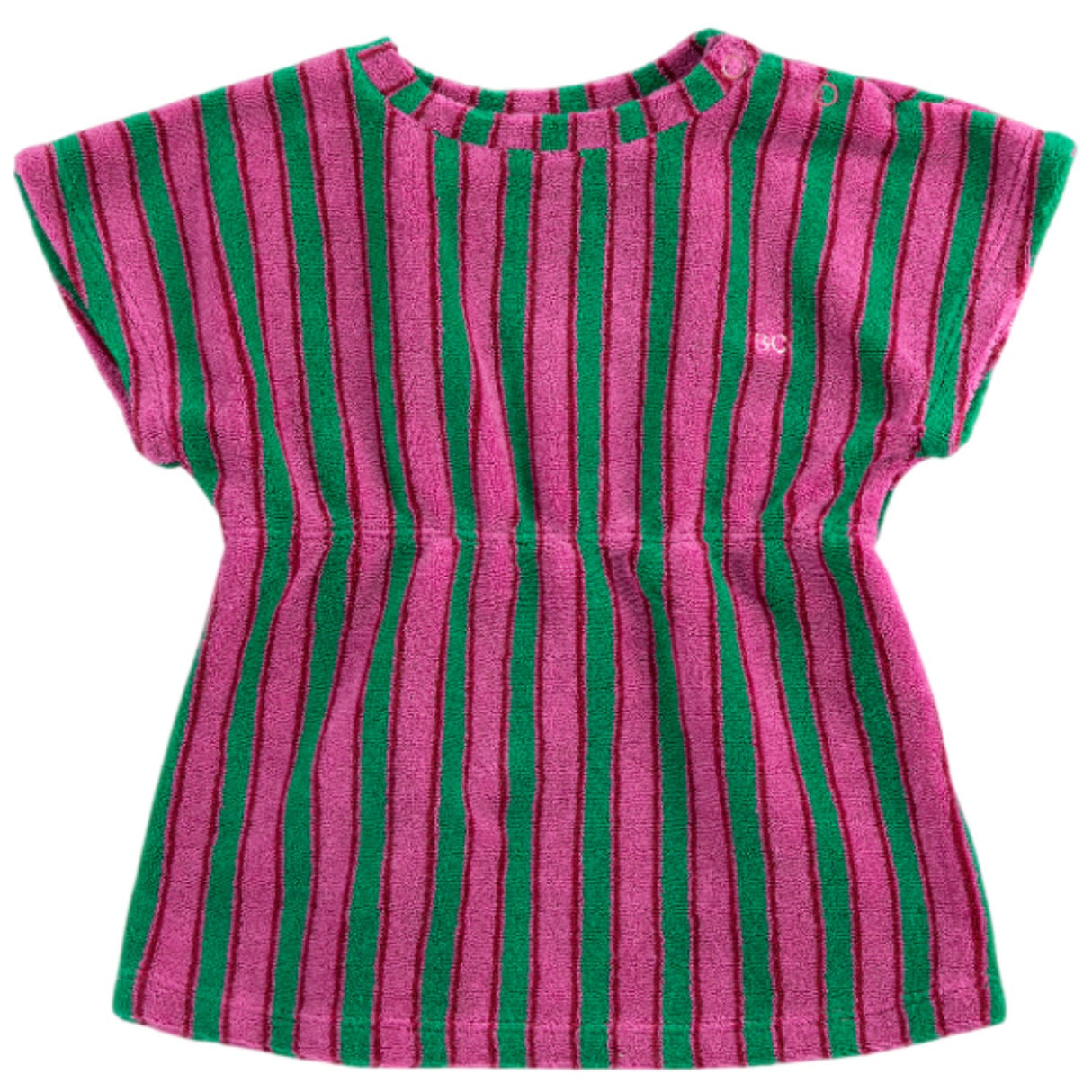 Bobo Choses Multicolor Bobo Choses Striped Terry Cloth Dress