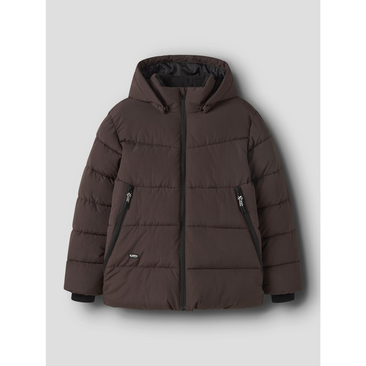 Name It Seal Brown Nkmmelvin Puffer Jacket