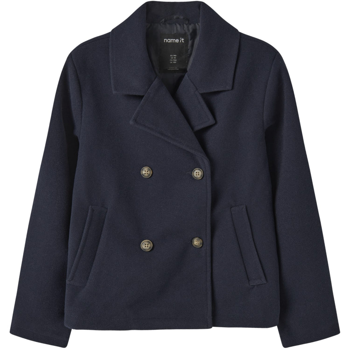 Name It Dark Sapphire Nkfmaria Coat