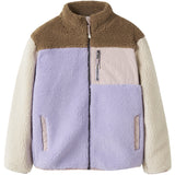 Name It Lavender Nkfmacey Teddy Jacket Block