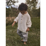 Lil'Atelier Coconut Milk Nmmfreddie Ls Loose Shirt Lil