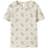 Lil'Atelier Coconut Milk Flower Nmfgayo Ser Ss Slim Top Lil