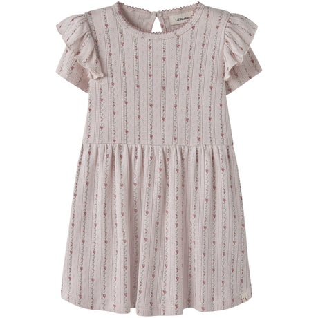 Lil'Atelier Morganite Flower Nmfrachello Duna Ss Dress Lil