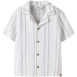 Lil'Atelier Coconut Milk Nmmjeran Ss Loose Shirt Lil