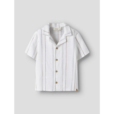 Lil'Atelier Coconut Milk Nmmjeran Ss Loose Shirt Lil