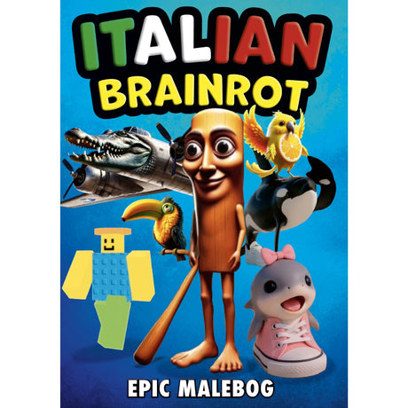 Forlaget Tukan Italian Brainrot Epic Malebog