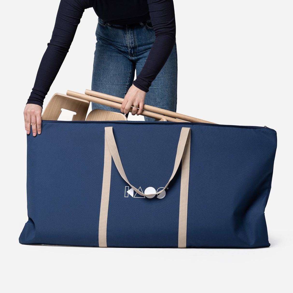KAOS Dark Denim KLAPP® Travel Bag