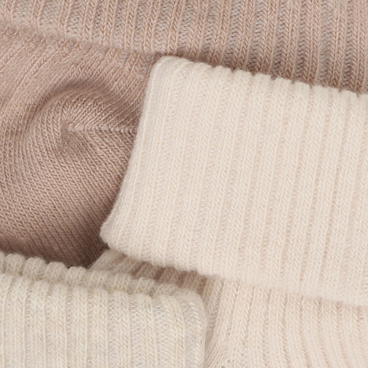 Minymo Birch Baby 2X2 Rib Sock 3-Pack