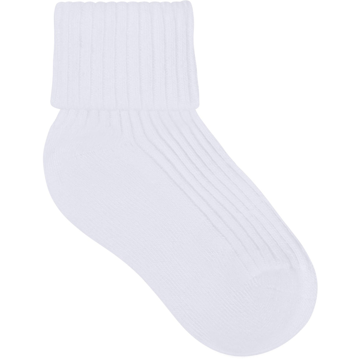 Minymo Light Grey Melange Baby 2X2 Rib Sock 3-Pack