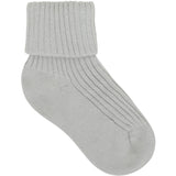 Minymo Willam Gray Baby 2X2 Rib Sock 3-Pack