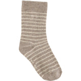Minymo Light Grey Melange Socks W. Pattern 5-Pack