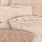Minymo Rugby Tan Socks W. Pattern 5-Pack