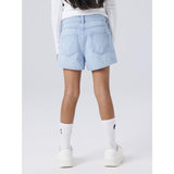 Name It Light Blue Denim Nkfrose Mom Dnm Shorts 1141-Mj Noos