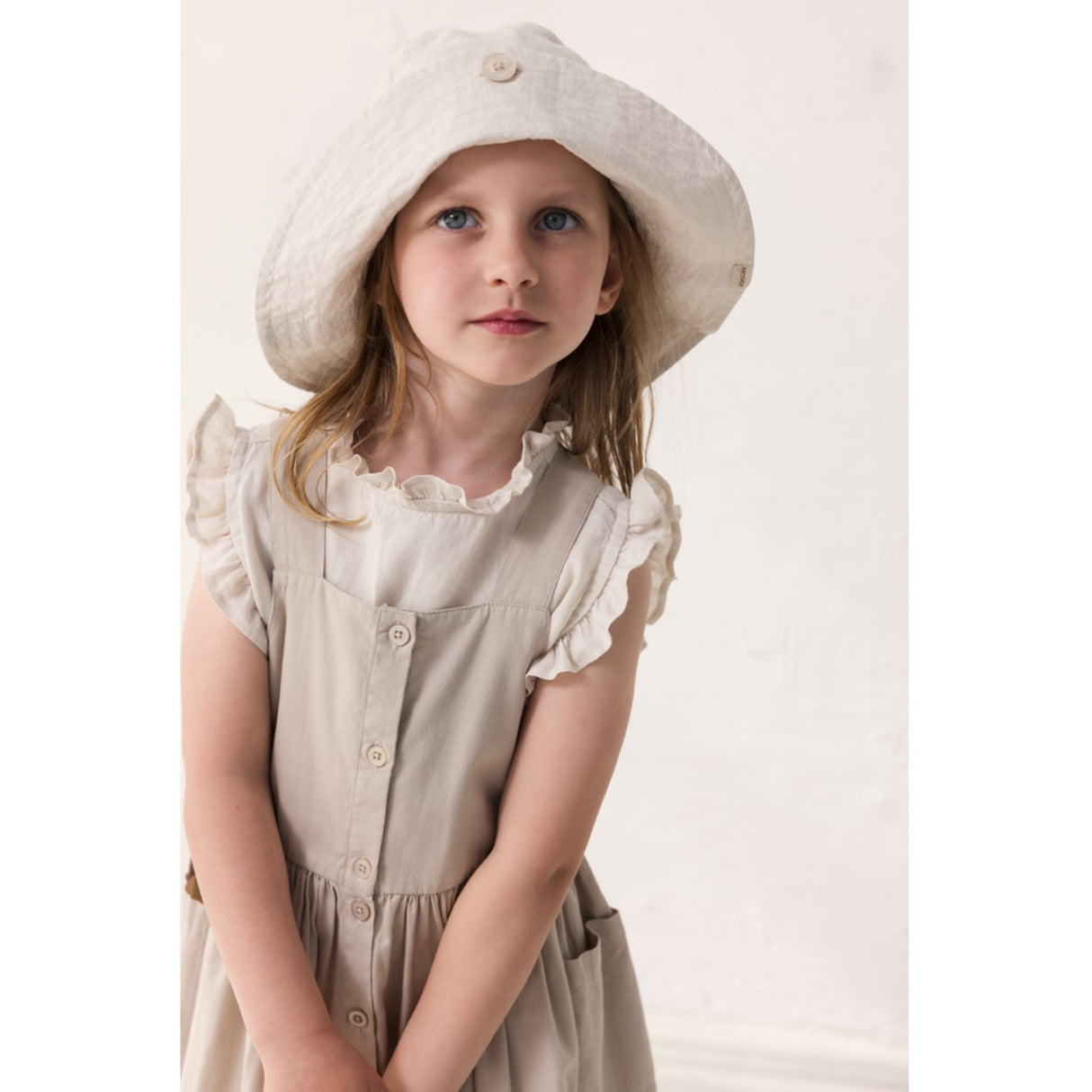 MarMar Cotton Texture Mercury Grey Daxo Dress
