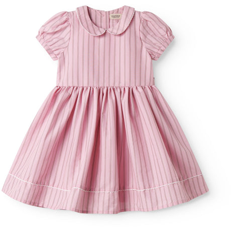 MarMar Smooth Cotton Bonbon Pink Stripes Darcel Dress