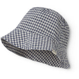 MarMar Cotton Linen Marine Check Arida Hat