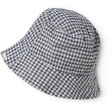 MarMar Cotton Linen Marine Check Arida Hat
