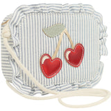 Mimi & Lula Shoulder Bag - Striped Cherry Mon Cheri
