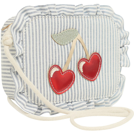 Mimi & Lula Shoulder Bag - Striped Cherry Mon Cheri