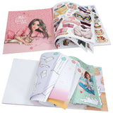 TOPModel Kitty Colouring Book