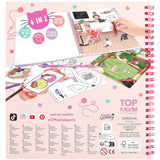 TOPModel Kitty Colouring Book