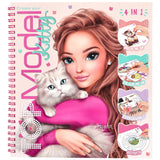 TOPModel Kitty Colouring Book