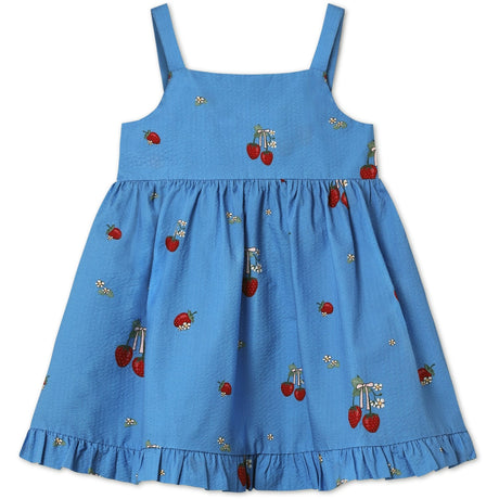 Fliink Marina Blue Aop Elma Strap Dress
