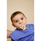 Bibs Ivory Gold Pacifier Studio Colour 2 Pack Noor Latex