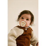 Bibs Ivory Gold Pacifier Studio Colour 2 Pack Noor Latex
