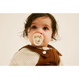 Bibs Ivory Gold Pacifier Studio Colour 2 Pack Noor Latex