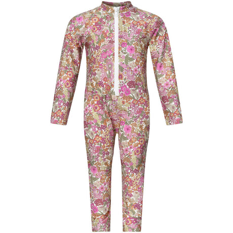 Petit Crabe Margaret Annie (Made With Liberty© Fabric) Lou Basic Sunsuit L/S