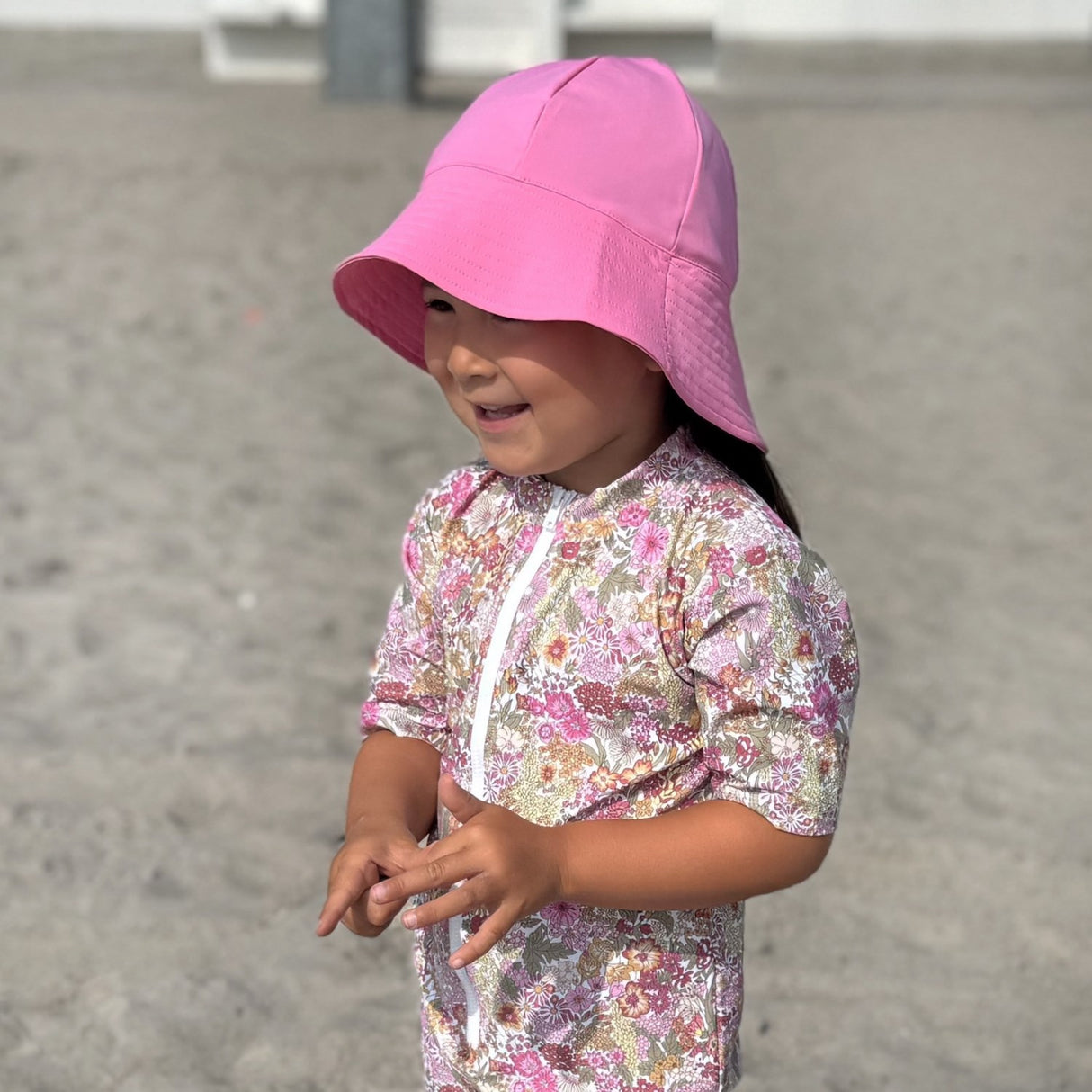 Petit Crabe Margaret Annie (Made With Liberty© Fabric) Natsu Sunsuit S/S
