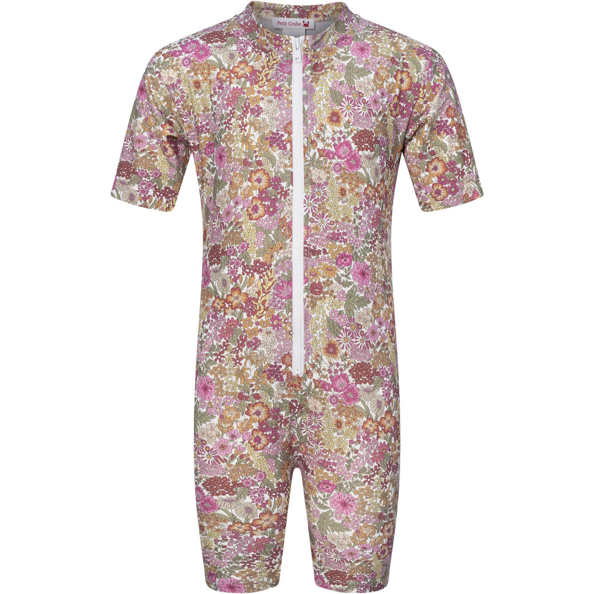 Petit Crabe Margaret Annie (Made With Liberty© Fabric) Natsu Sunsuit S/S