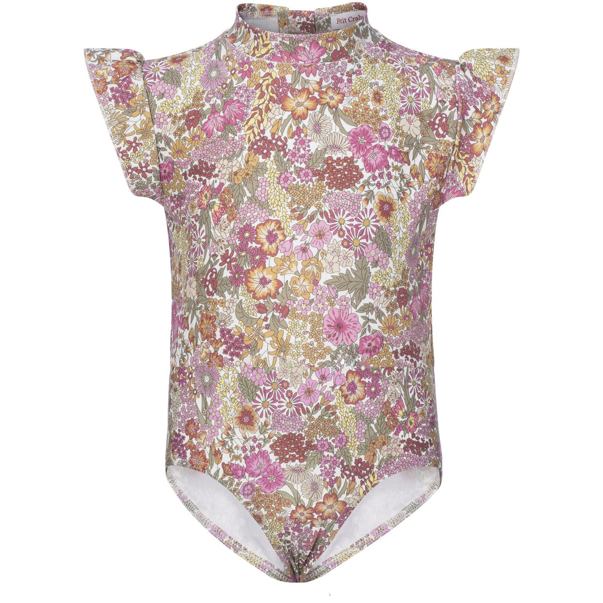 Petit Crabe Margaret Annie (Made With Liberty© Fabric) Beaa Swimsuit S/S