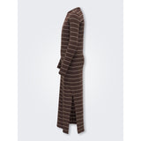 kids ONLY Chicory Coffee Pumice Stone Koglupe Kenya Ls Stripe Dress Jrs