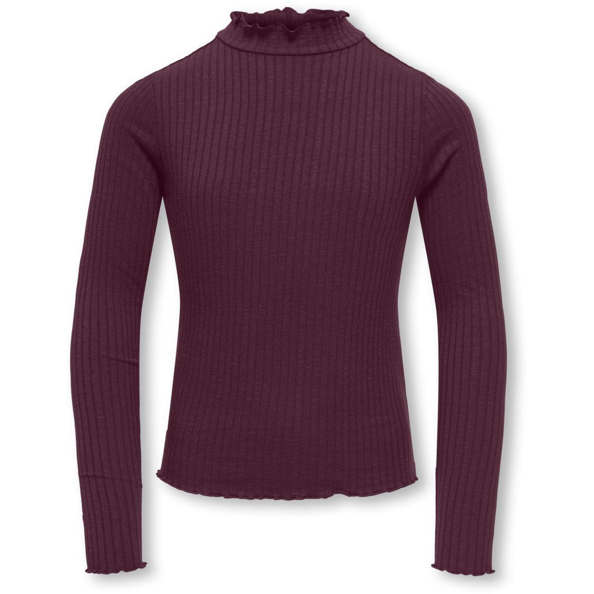 kids ONLY Fig Kogfransiska Schl Ls Hi-Nck Top Jrs Noos