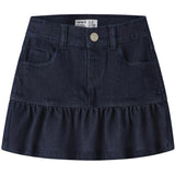 Name It Dark Blue Denim Nmfliv Dnm Glitter Skirt 1208-Lu