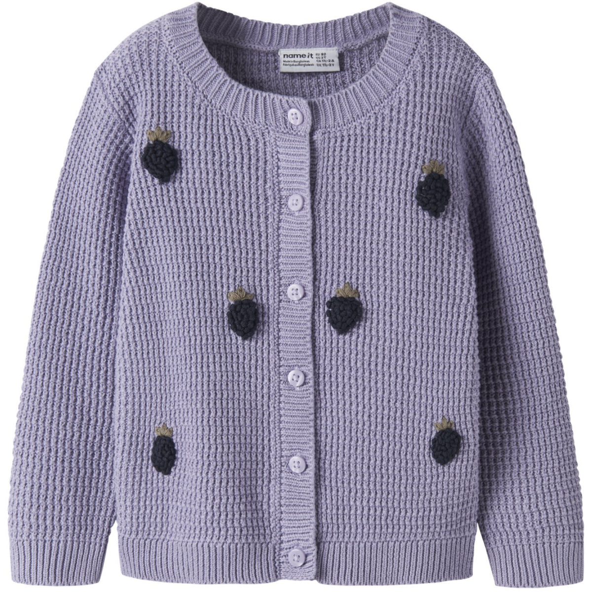 Name It Heirloom Lilac Nmfosie Ls Knit Card Box
