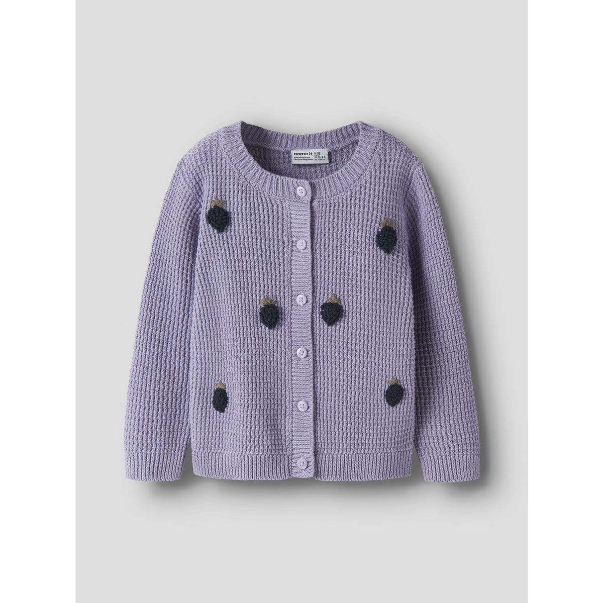 Name It Heirloom Lilac Nmfosie Ls Knit Card Box
