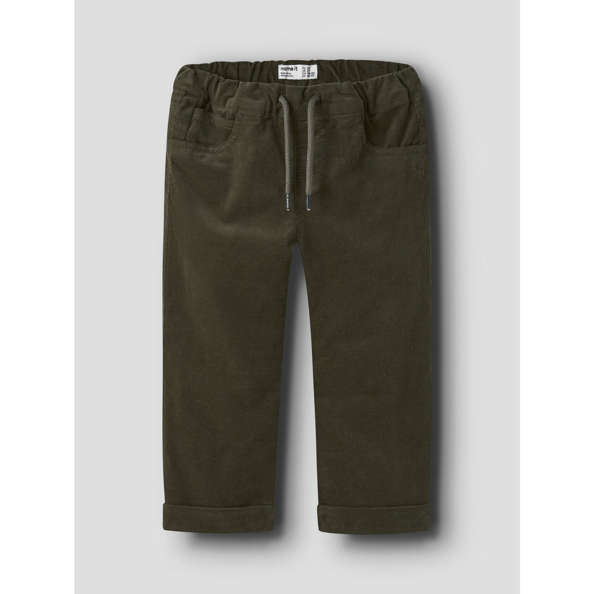 Name It Olive Night Nmmben Regular Cord Wl Pants 4609-Yt