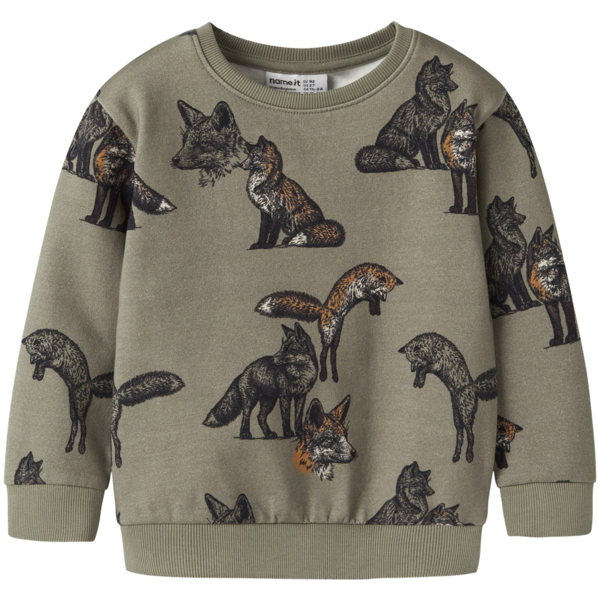 Name It Mermaid Nmmorell Ls Nreg Sweat Bru Box