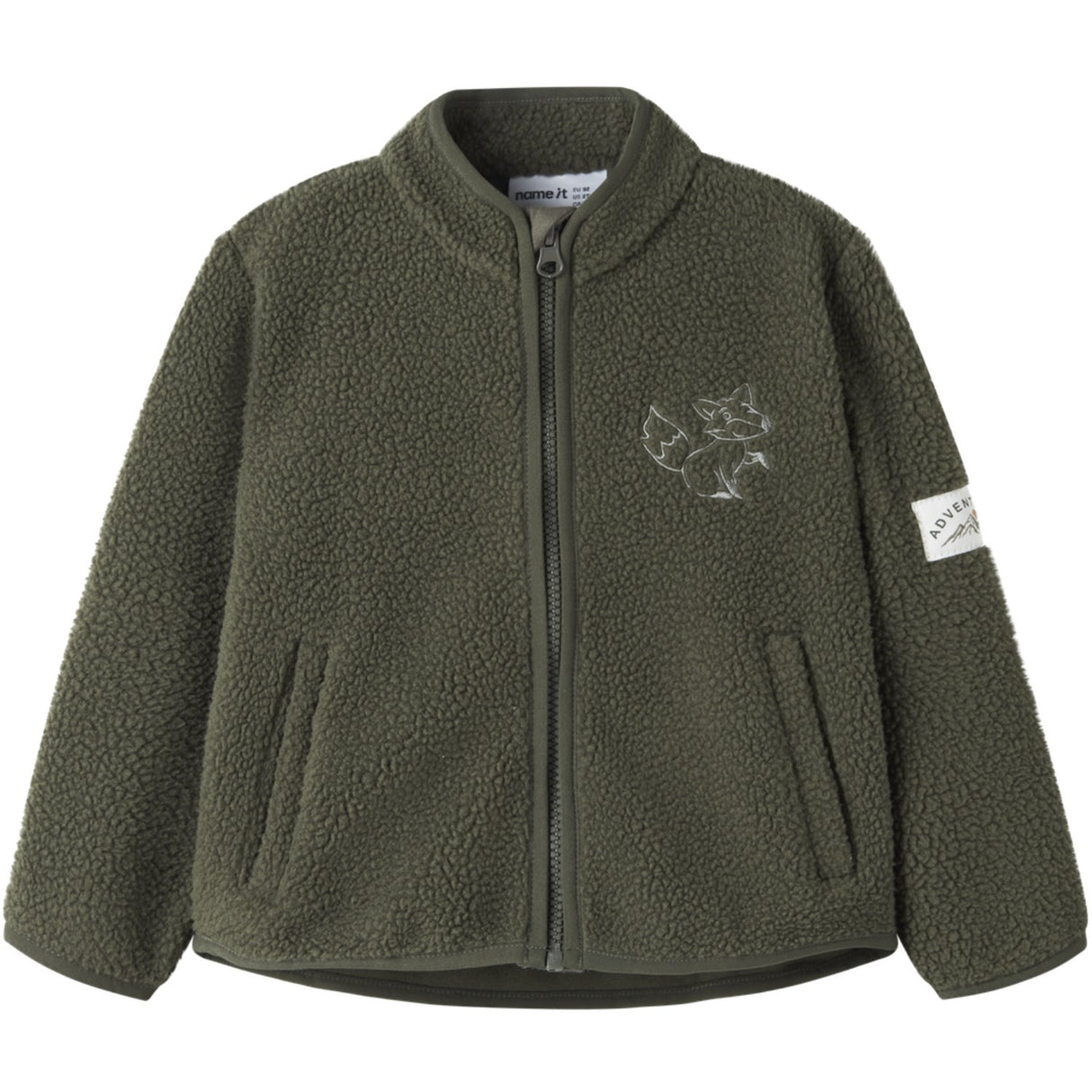 Name It Olive Night Nmmowe Ls Nreg Teddy Card